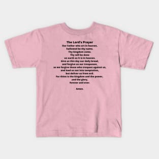 The Lord's Prayer Kids T-Shirt